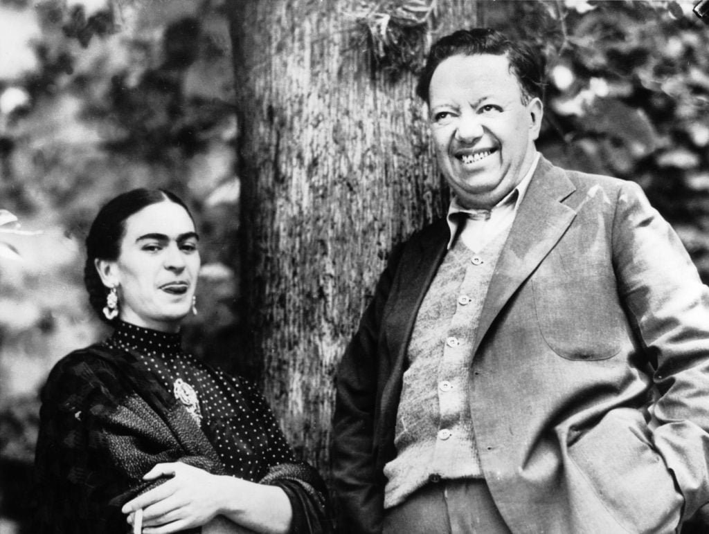 Diego Rivera and Frida Kahlo. (Photo by Keystone-France/Gamma-Keystone via Getty Images)