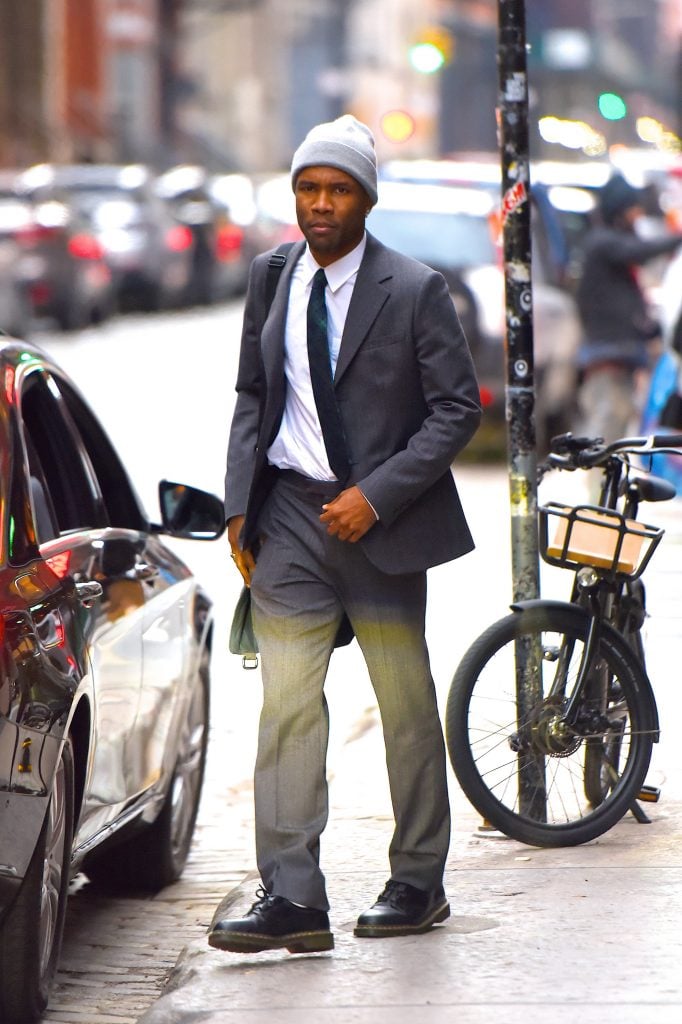 Frank Ocean seen out and about in Manhattan in April 2019. (Photo by Robert Kamau/GC Images)