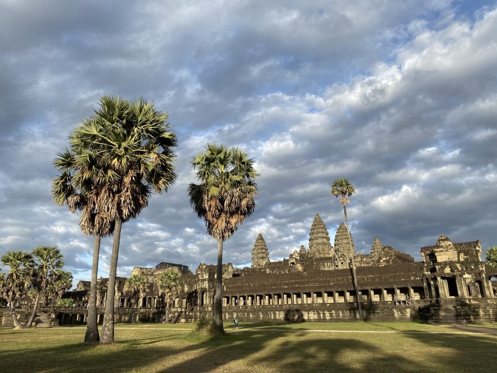 The UNESCO World Heritage Site Angkor Wat. Photo by Sarah Cascone.