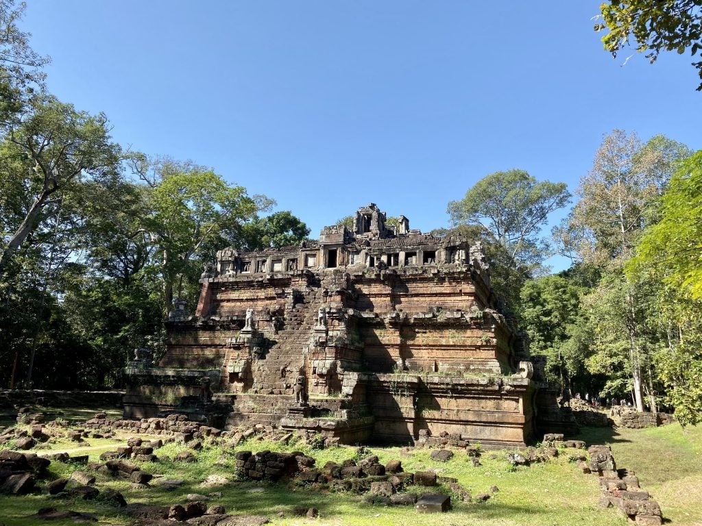 The UNESCO World Heritage Site Angkor Thom. Photo by Sarah Cascone.