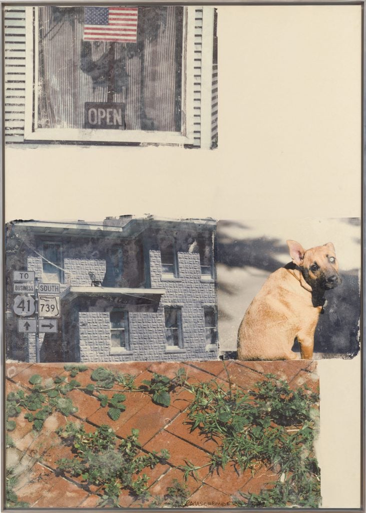 Robert Rauschenberg, Page 10, Paragraph 3 from the "Short Stories" series. Courtesy of Bastian Gallery.