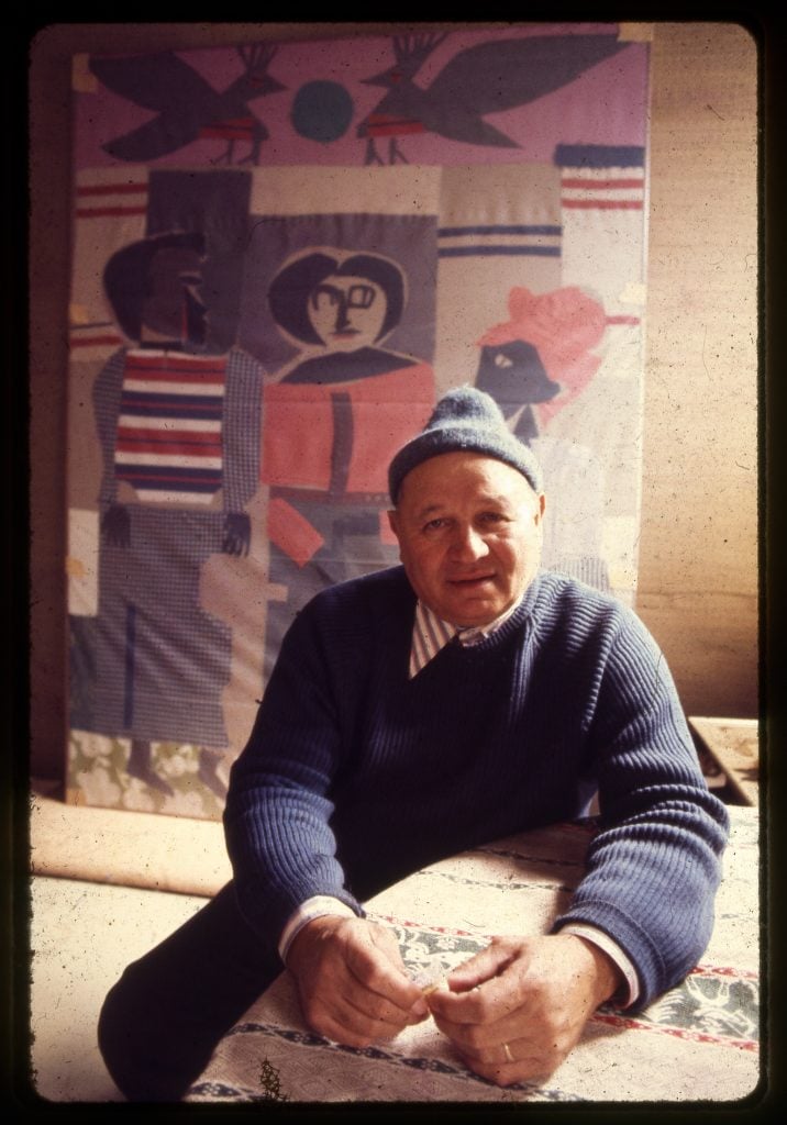 Portrait of artist Romare Bearden, New York, 1972. (Photo by Anthony Barboza/Getty Images)