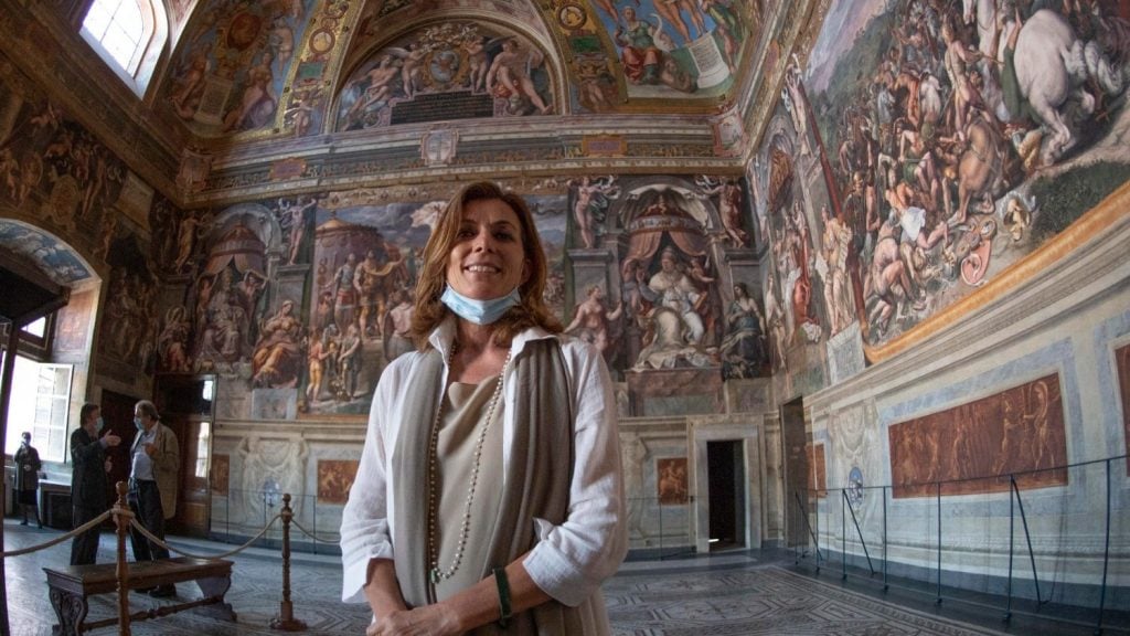 Vatican Museums director Barbara Jatta. Photo courtesy of the Vatican Museums. 