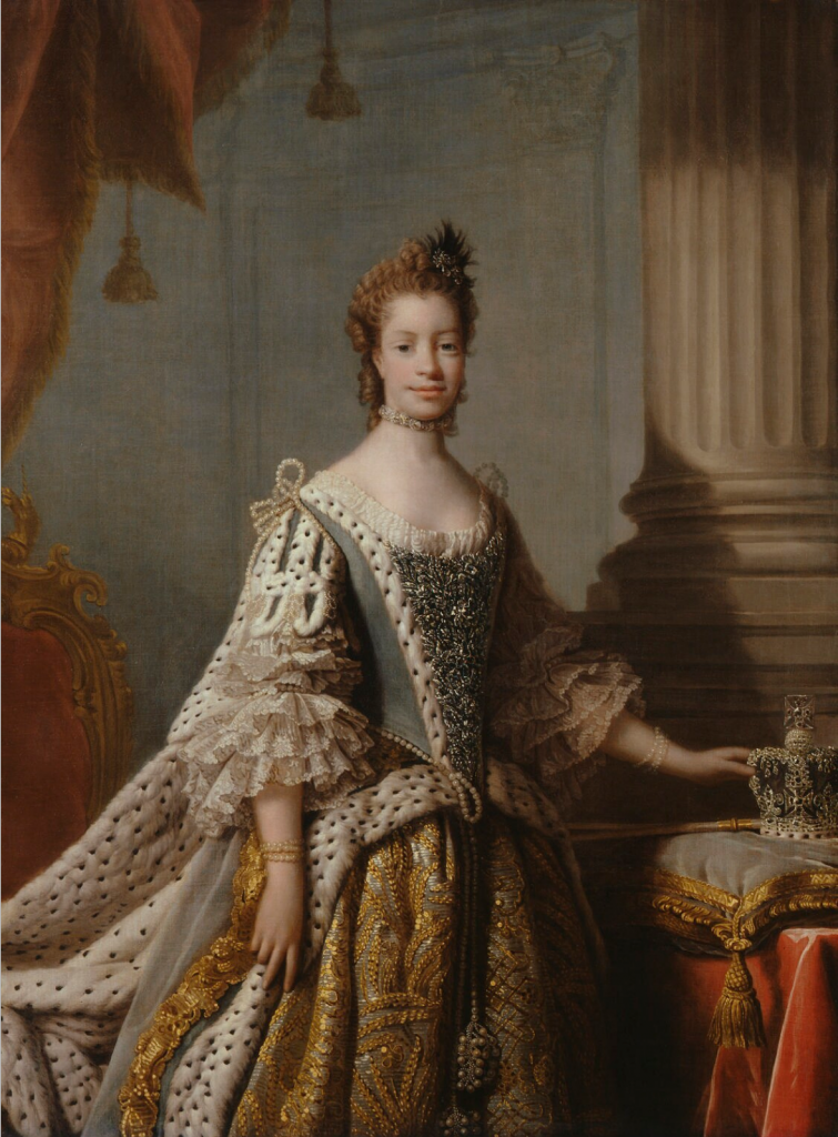 Charlotte of Mecklenburg-Strelitz. Collection of the National Portrait Gallery, London.