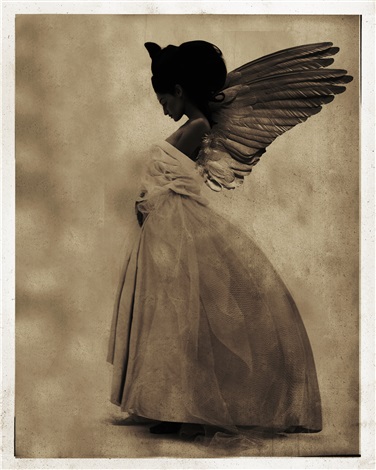 Giovanni Gastel, <i>Untitled (Angel 15)</i> (2020). Courtesy of Image Service Gallery.