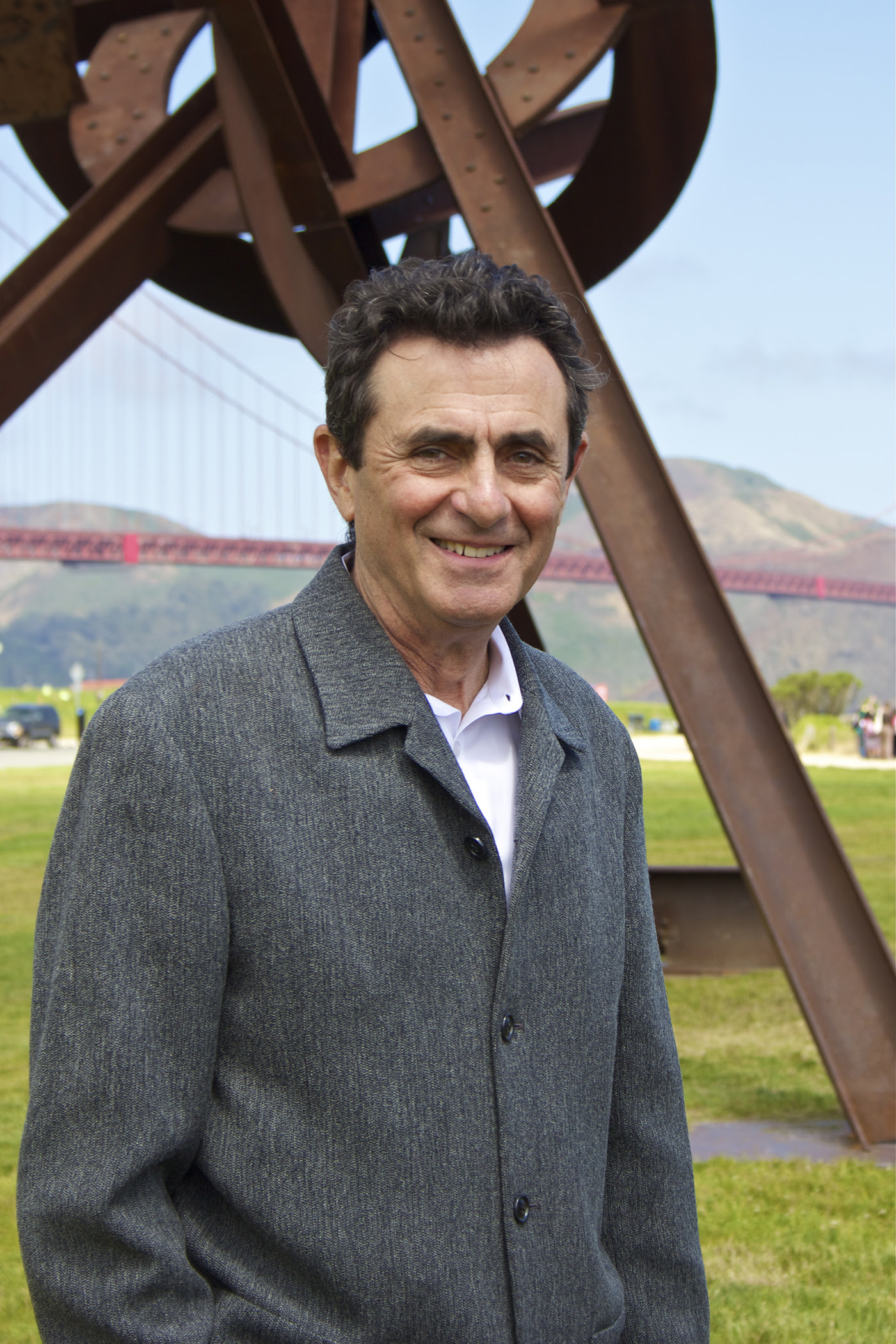 Neal Benezra at Crissy Field; photo: Karl Nielsen.