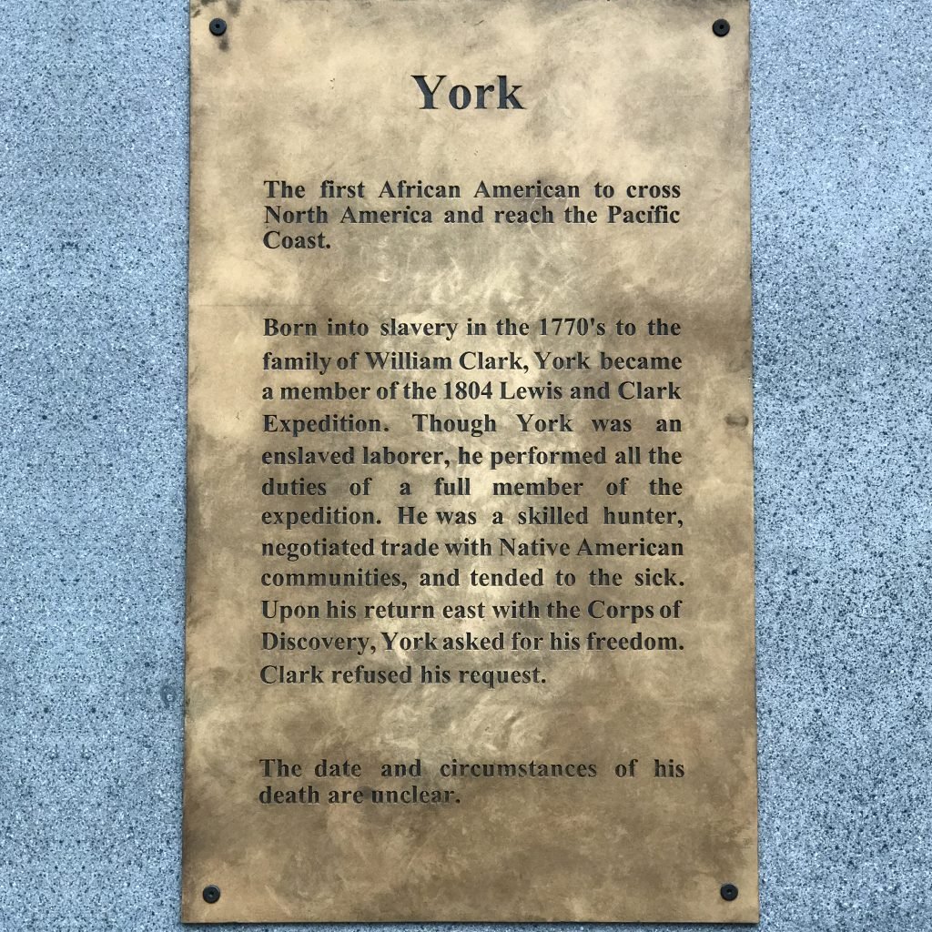 Anonymous, <em>York</em> plaque (2021). Photo courtesy of the artist. 