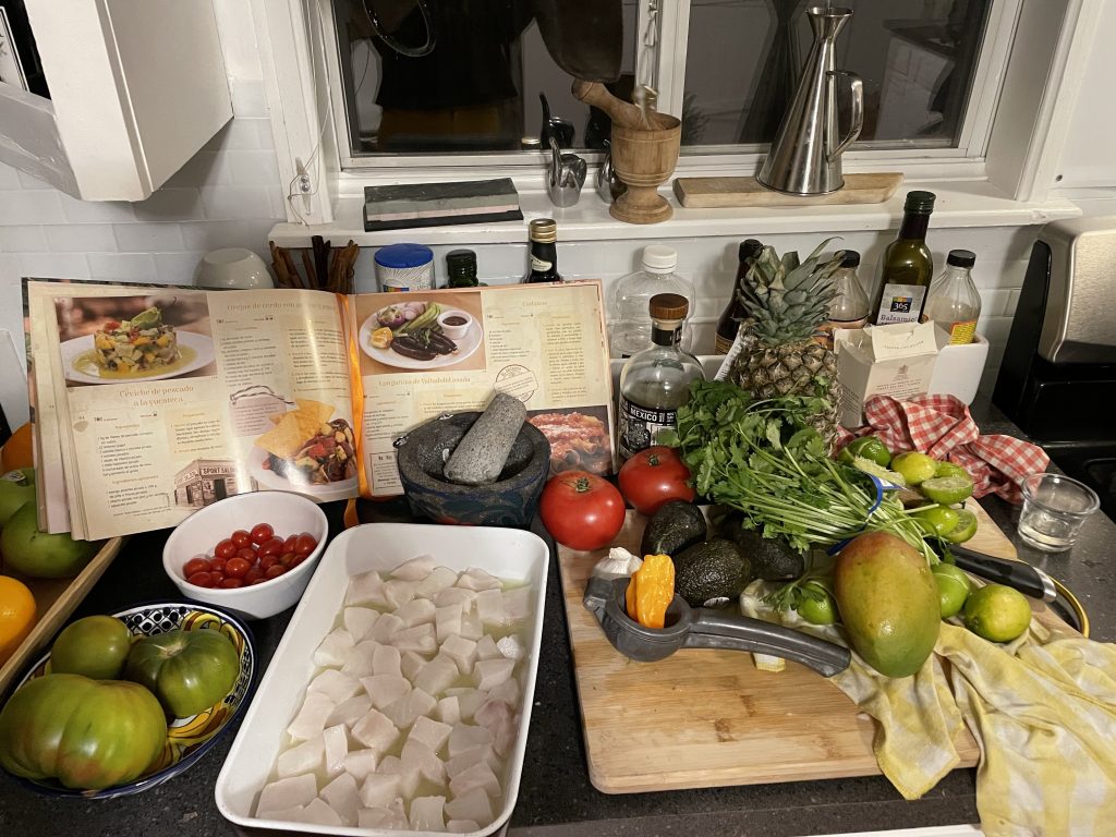 Lisa Le Feuvre's kitchen. Courtesy Lisa Le Feuvre.