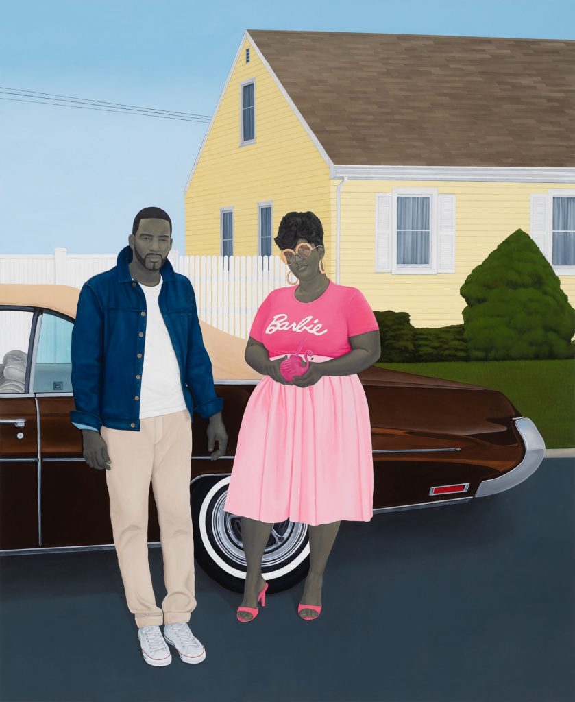 Amy Sherald, <i>As American as Apple Pie</i> (2020). © Amy Sherald. Courtesy the artist and Hauser & Wirth. Photo: Joseph Hyde.