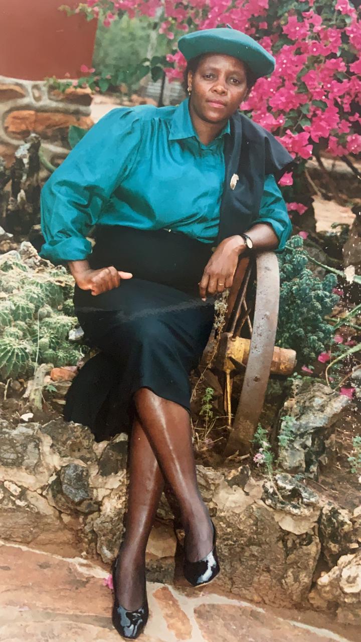 Nnuku Elizabeth Tshabalala, grandmother to artist Zandile Tshabalala.