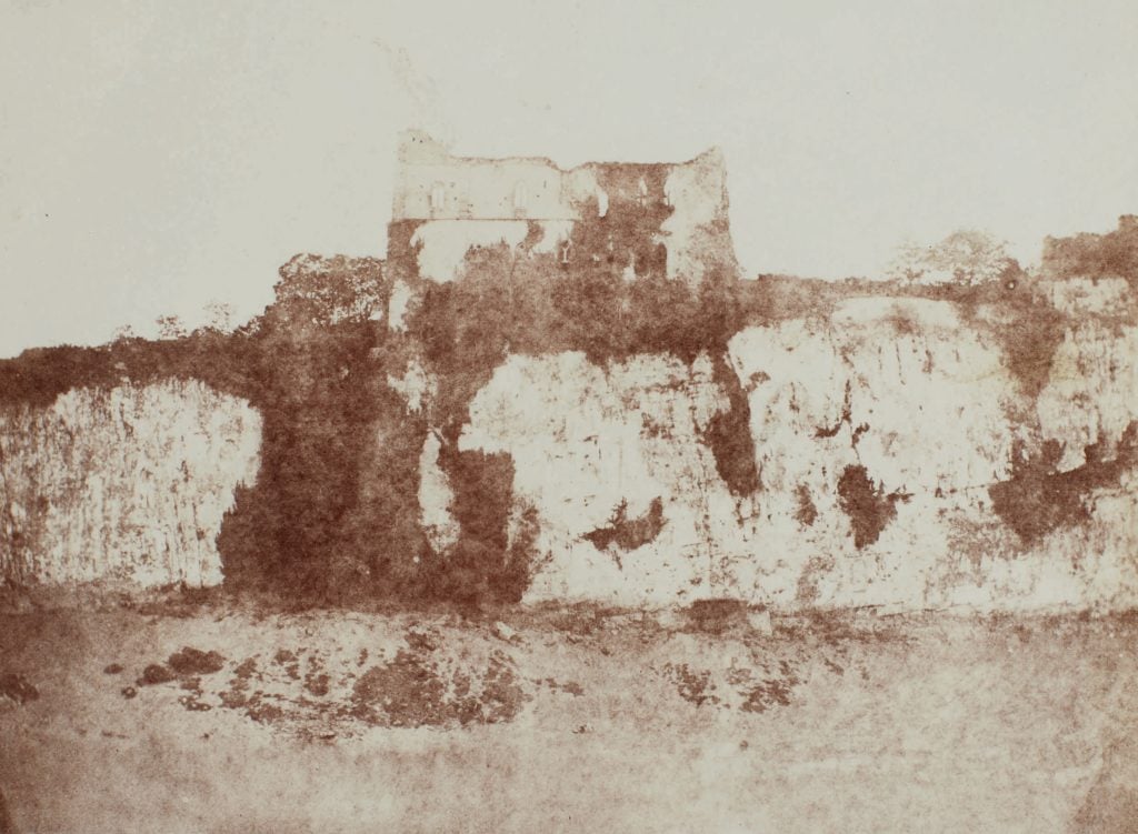 William Henry Fox Talbot, Chepstow Castle, Monmouthshire. Photo courtesy of Sotheby's New York and London. 