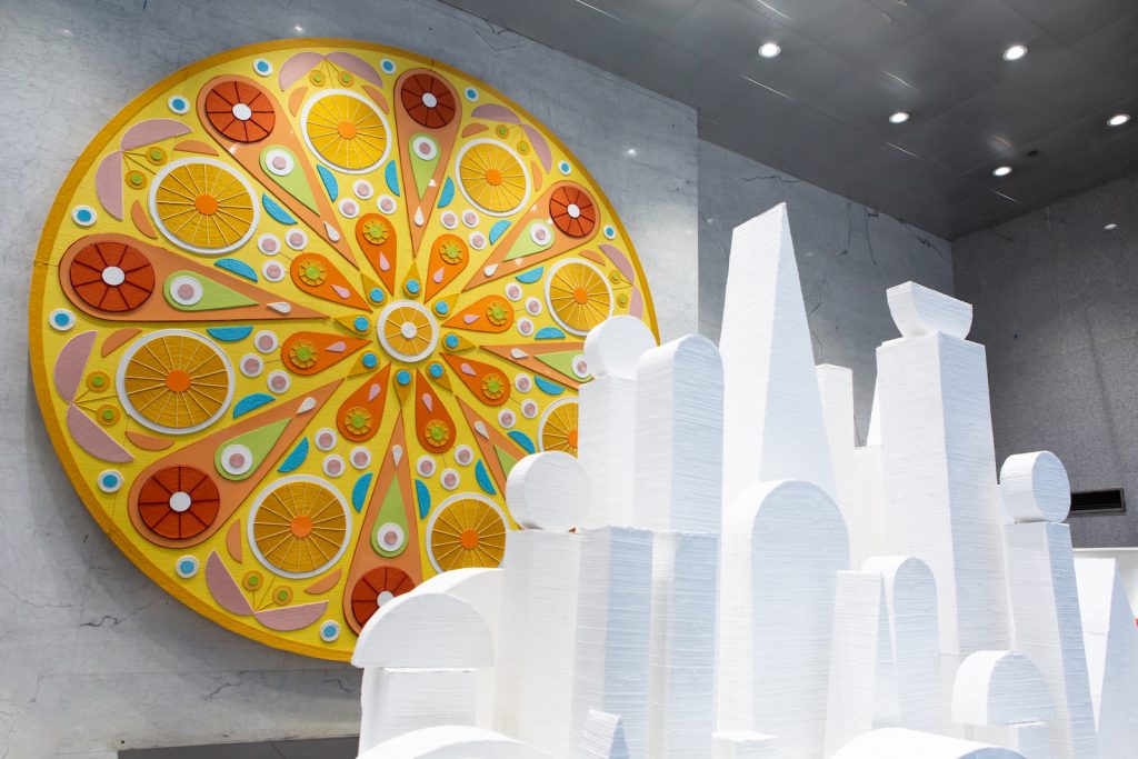 Chris Bogia, The Sun, The City, 2021. Courtesy the artist and Mrs. Photo by Marcie Revens.