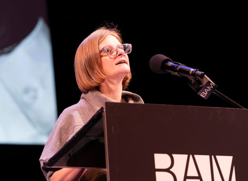 Katy Clark was president of BAM until this year. (Photo by Lev Radin/Pacific Press/LightRocket via Getty Images)