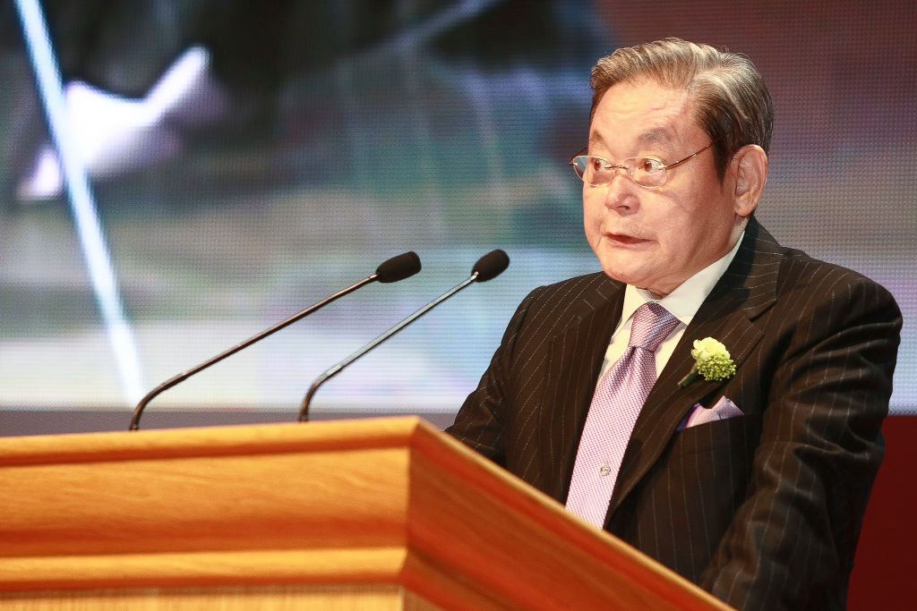 Lee Kun-Hee, former Samsung Group Chairman. Photo: Seung-il Ryu/NurPhoto via Getty Images.