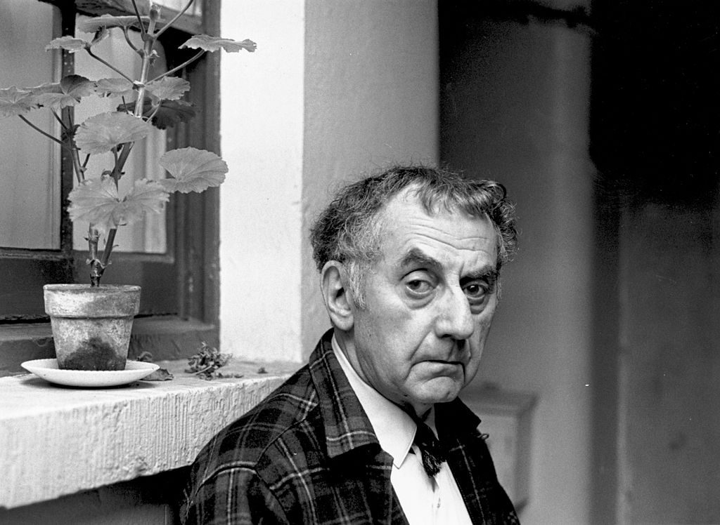 American painter and photographer Man Ray. Photo by McKeown/Getty Images.