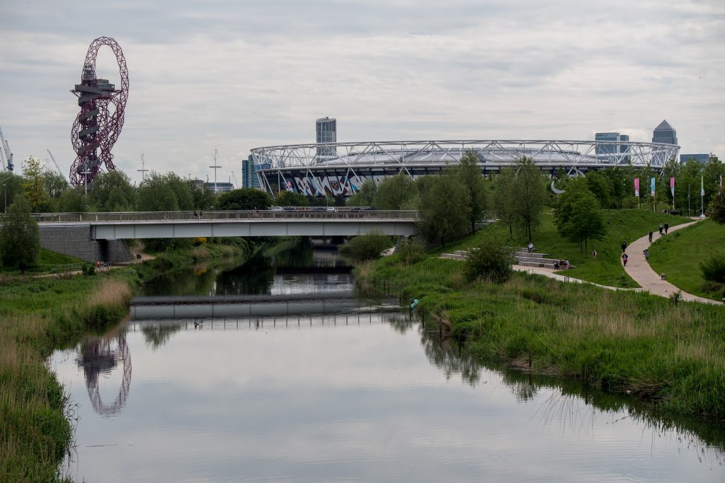 A view of Olympic Park in London. Photo by Chris J Ratcliffe/Getty Images.