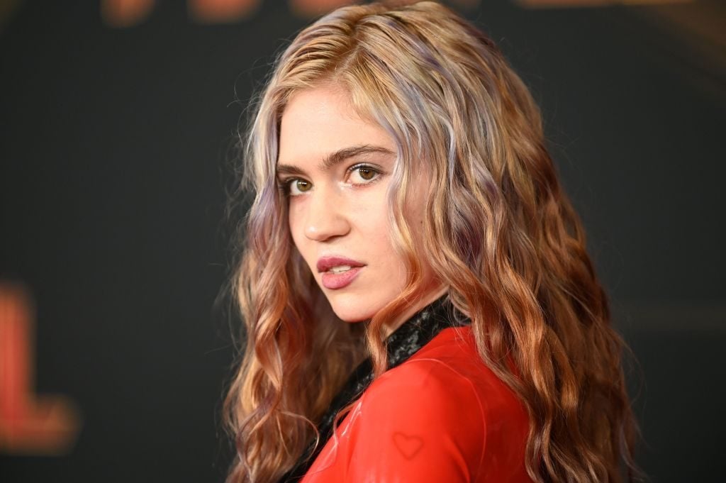 Canadian singer-songwriter Grimes at the world premiere of 