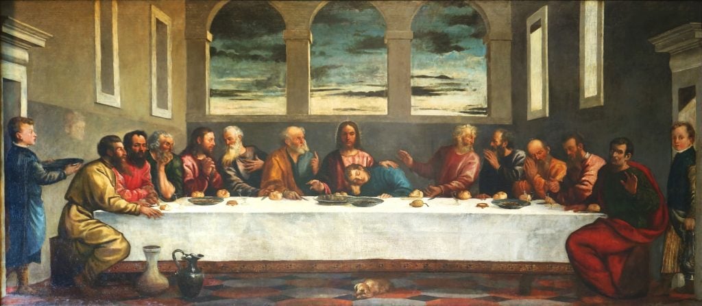 The Ledbury Church's Last Supper. Image: Hannah Hiseman.