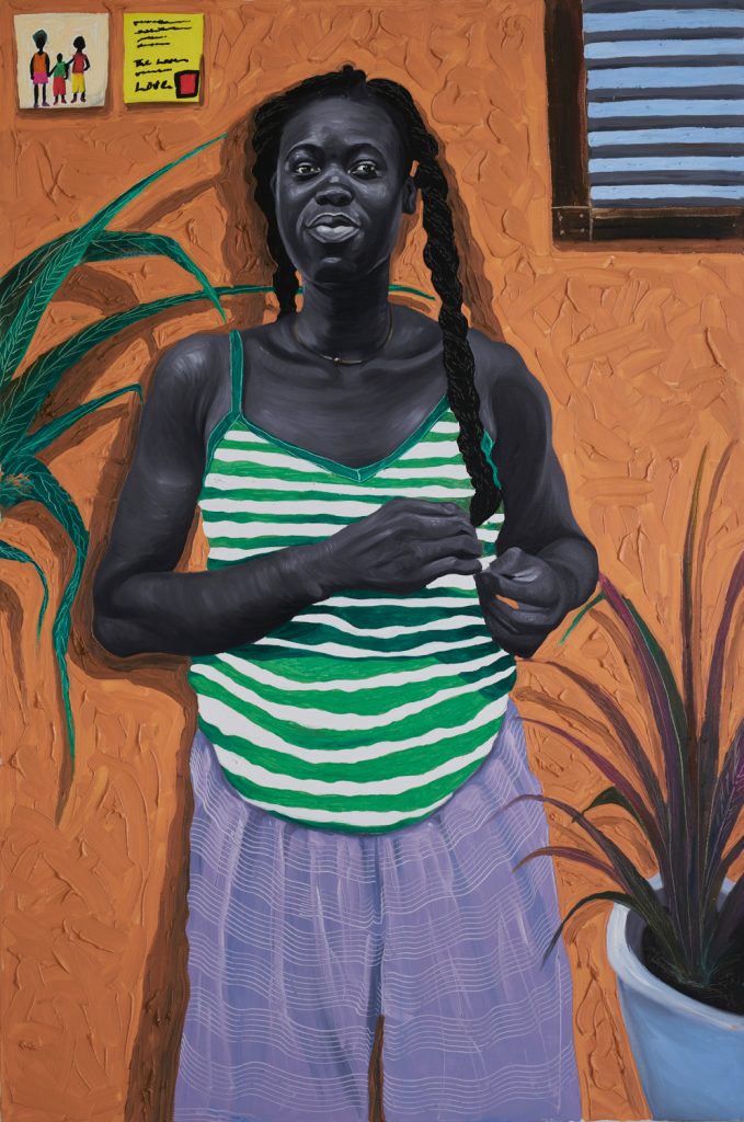 Otis Kwame Kye Quaicoe, <i>Pricilla</i> (2021). Courtesy the artist and Gallery 1957.