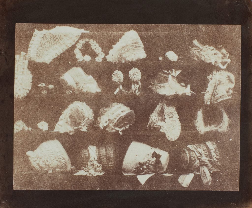 William Henry Fox Talbot, The Milliner's Window (c. 1843). Photo courtesy of Sotheby's New York and London. 