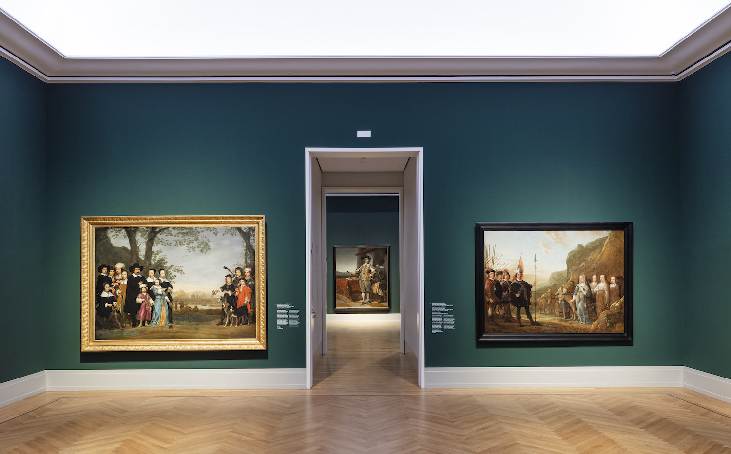 Artworks at the Museum Barberini in Potsdam. Photo: David von Becker.