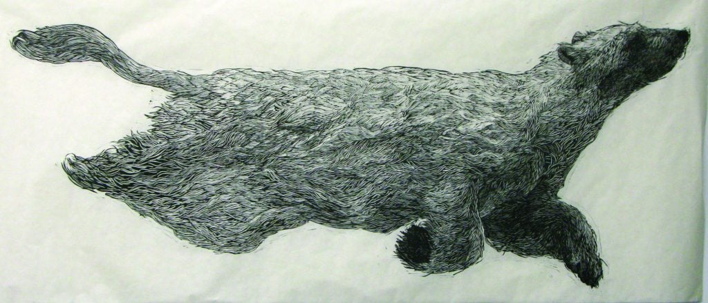 Aliene de Souza Howell, <em>Polar Bear</em>. Courtesy of the New York Academy of Art. 