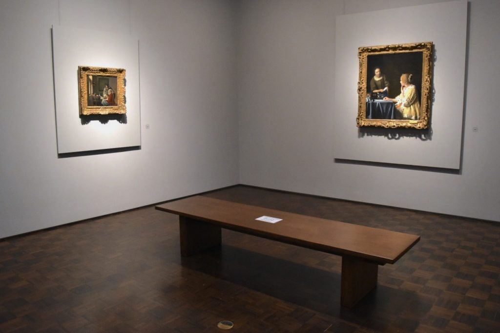 Gallery dedicated to Vermeer at the Frick Madison. (Photo by Ben Davis)