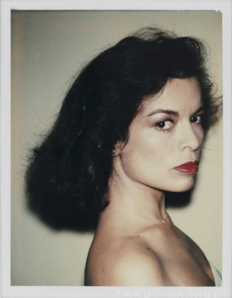 Andy Warhol, Bianca Jagger (1979). Courtesy of Hedges Projects and Jack Shainman Gallery.