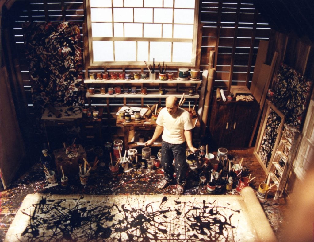 Joe Fig, Pollock 1950 # 1, 2002. Courtesy the artist.