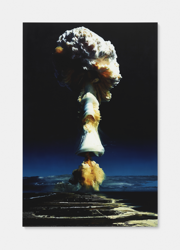 Damien Hirst, French Nuclear Test, Licorne (2010). © Damien Hirst and Science Ltd. All rights reserved, DACS 2021. Photo: Prudence Cuming Associates. Courtesy Gagosian.