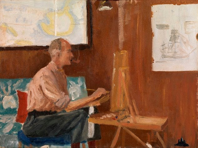 Prince Philip, Duke of Edinburgh, Portrait of the Artist (1956-57). Courtesy of the Royal Collection Trust.