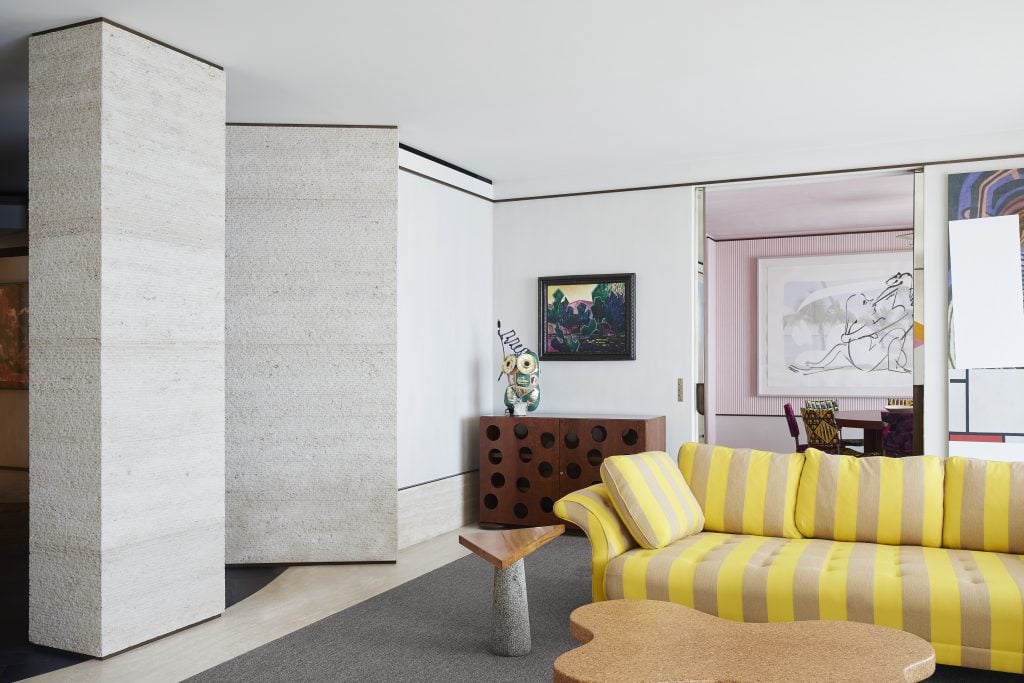 Emilie Pastor's home in Monaco. Photo: Claire Israel