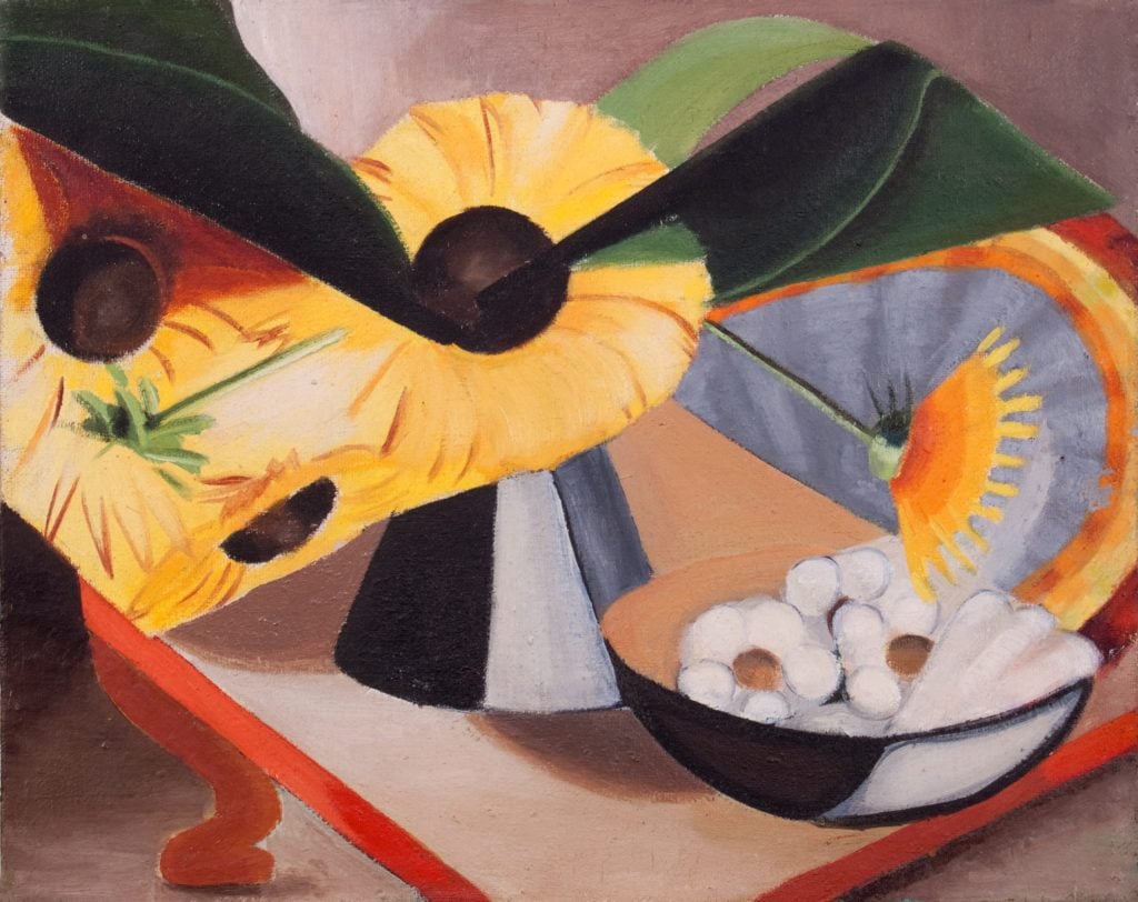 Dusti Bongé, Sunflowers (1944). Collection of the Dusti Bongé Art Foundation.