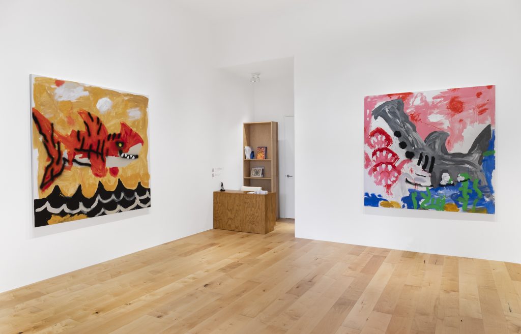 Installation view of "Robert Nava" solo show at Pace Gallery in Palm Beach, January 2021. Courtesy of Pace.