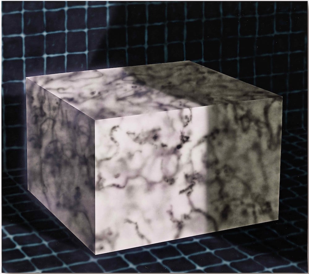 Avery Singer, <i>Untitled (Cube)</i> (2018).  Image courtesy of Sotheby’s. “Width =” 1000 “height =” 887 “srcset =” https://news.artnet.com/app/news-upload/2021/04/SHK-Avery-Singer- Untitled-Cube-copy.jpg 1000w, https://news.artnet.com/app/news-upload/2021/04/SHK-Avery-Singer-Untitled-Cube-copy-300×266.jpg 300w, https: // news.artnet.com/app/news-upload/2021/04/SHK-Avery-Singer-Untitled-Cube-copy-50×44.jpg 50w “sizes =” (max-width: 1000px) 100vw, 1000px “/></p>
<p class=