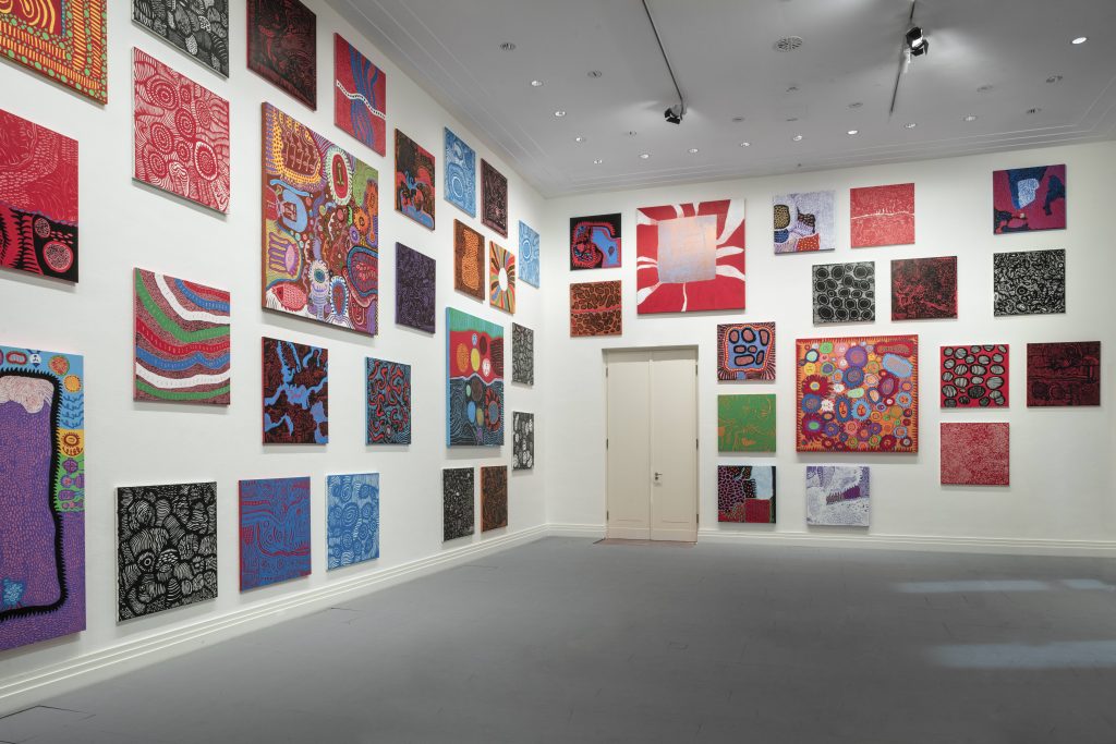Yayoi Kusama: A Retrospective, Installation view, 2021, Gropius Bau