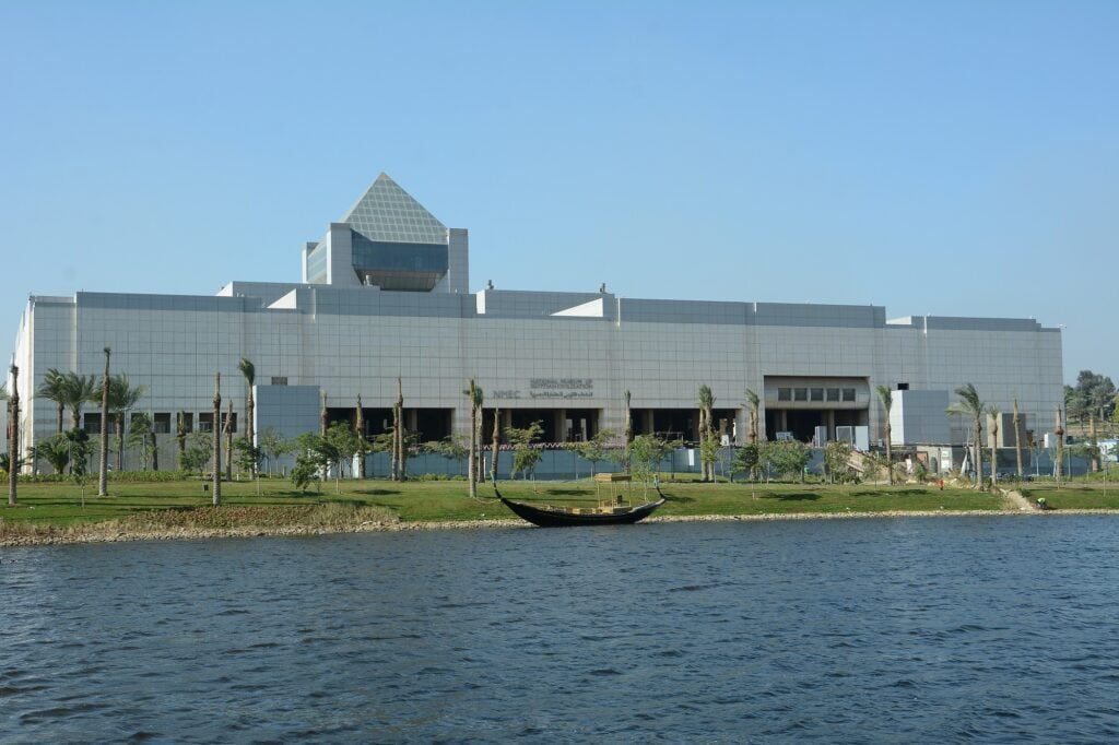 The National Museum of Egyptian Civilization in Cairo. Photo courtesy of the National Museum of Egyptian Civilization, Cairo.