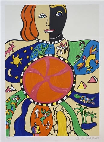 Niki de Saint Phalle, Le Couple (1990). Courtesy of Denis Bloch Fine Art.