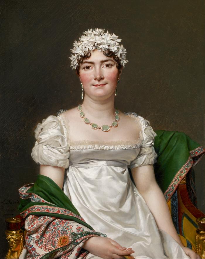 Jacques-Louis David, The Comtesse Daru (1810). Collection of the Frick.
