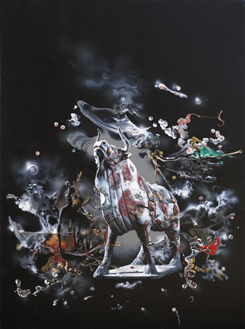 Zhong Biao, Taurus (2015). Courtesy of Eli Klein Gallery. 