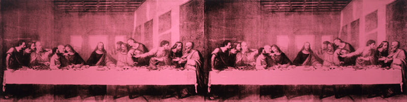 Andy Warhol, <em>The Last Supper</em> (1986). The Andy Warhol Museum, Pittsburgh; Founding Collection, contribution the Andy Warhol Foundation for the Visual Arts, Inc., 1998. ©2021 The Andy Warhol Foundation for the Visual Arts, Inc./Licensed by Artists Rights Society (ARS), New York.