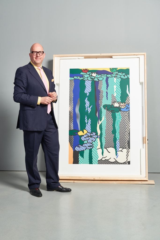 Philip Hoffman, founder and CEO of London's Fine Art Group. Photo courtesy of the Fine Art Group.