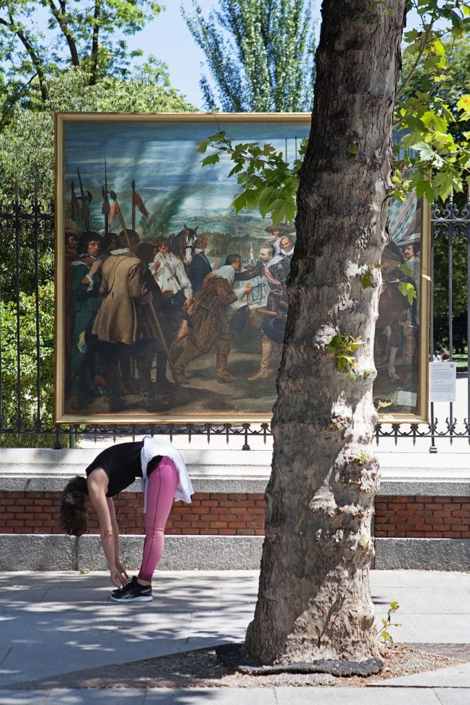 Parque del Retiro Plaza de la Independencia, 7 The “spears” or The surrender of Breda. Velázquez Photo © Museo Nacional del Prado