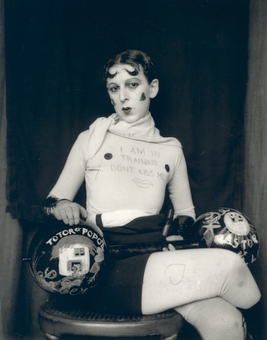 Claude Cahun (1927). Courtesy of Jersey Heritage Collections