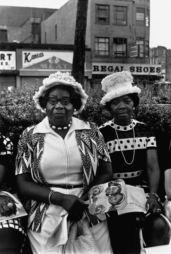 Ming Smith, Amen Corner Sisters (Harlem, New York), 1976. Foto Ugedriwwe Nicola Vassell.