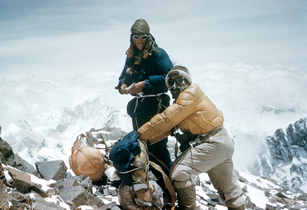 Sir Edmund Hillary sported a Rolex on his mission to Mount Everest in 1953. Photo courtesy Rolex.