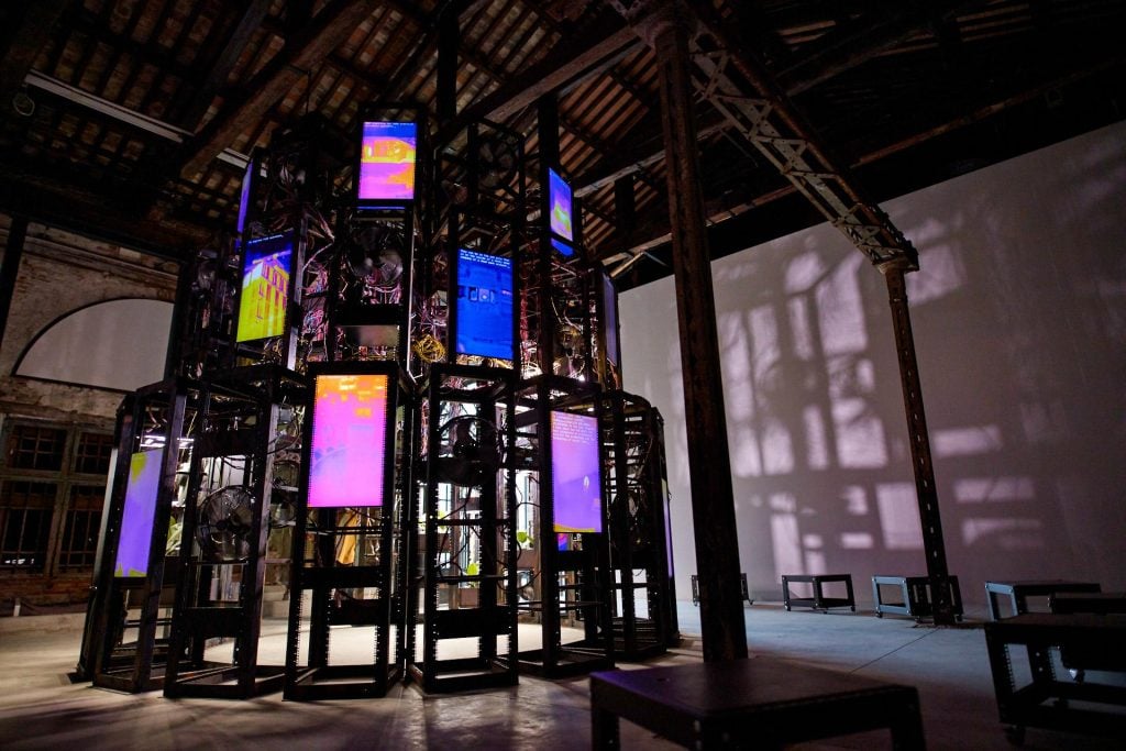 Irish Pavilion, "Entanglement" at the Venice Biennale. Photo courtesy of Culture Ireland. 
