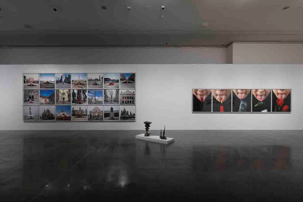 Installation view of of A Thousand Plateaus in the Visiting Sector at Gallery Weekend Beijing 2021