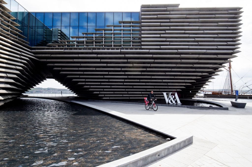 The V&A Museum in Dundee. Photo by Jane Barlow/PA Images via Getty Images.