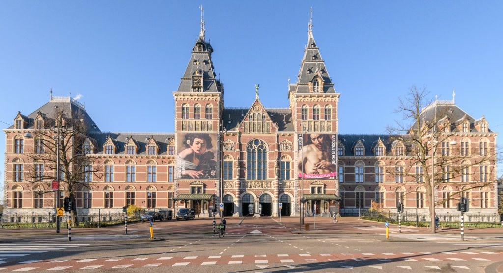 The Rijksmuseum in Amsterdam. Photo by Sjoerd van der Wal/Getty Images.